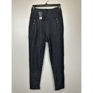 J & W Leggings Dress Pants Women Small Medium Fleece Like Lining Black